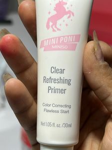 Miniso Mini poni Clear Refreshing Primer(03 Pink
