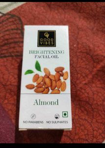 Good Vibes Almond Facial Oil