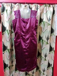 Elegant Purple Dress