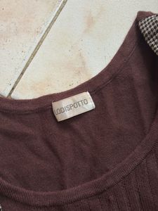 Ribbed Tank Top with Bow