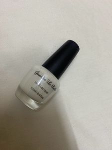 white nail polish