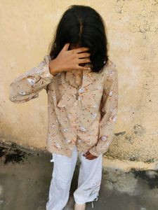 TRENDING Y2K Floral Print Top