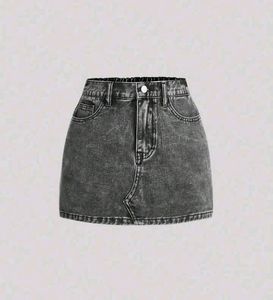 Alert🚨New WithoutTag CharcoalGrey Mini Denim Skir