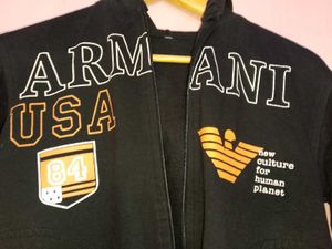 Armani USA Black Hoodie for women