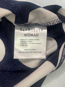 Van Heusen Brand Navy Blue Colour Top