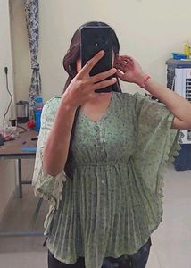 Green Kaaftan Top