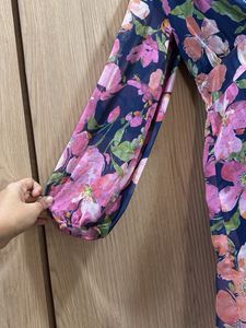 Reserved Brand Floral Print Mini Dress from Turkey