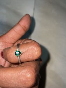 Green Gemstone Ring