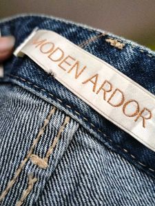 Vintage Wide Leg Denim Jeans