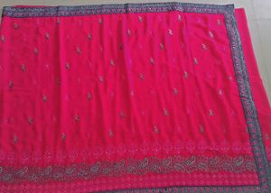 Pink elegant saree