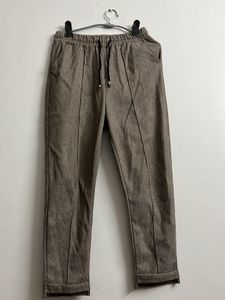 Brown Wool Pant