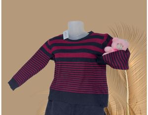 Striped Pullover Sweater