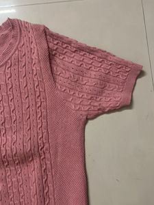 Pink Knit Sweater