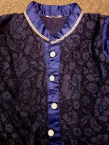 Lace Detail Kurta