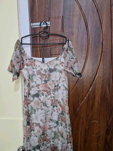 Floral Print Mini Dress