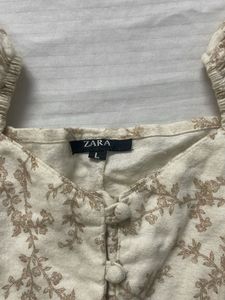Floral Puff Sleeve Top