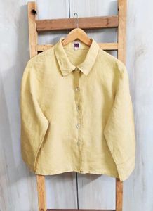 Yellow Button-Down Shirt size-42-44