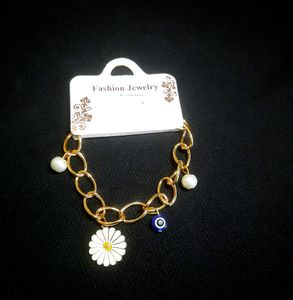 🔥Sale🔥Trendy Evil Eye 🧿 Gold Imitation Bracelet