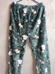 2PCS PLUS SIZE Fashion Fleece Night Suit