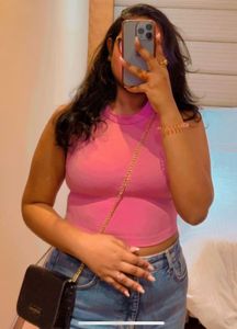 Pink Zara Crop Top