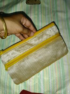 Wallet Cream Colour