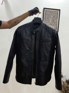Genuine Leather Biker Jacket