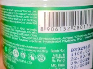 Hair Growth Reducer Cream