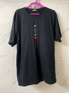 Bewakoof Men Black Tshirt - 3XL