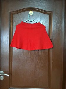 Red Mini Skirt