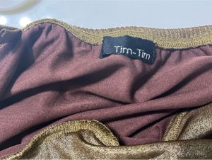 Party Wear Golden Shimmer Dress