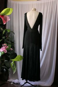 Zara Elegant Black Maxi Dress