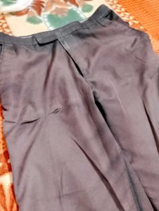 Gray Casual Pants