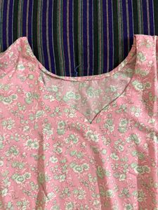 Pink Floral Suit