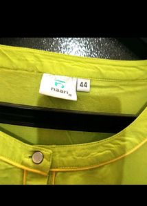 Green &amp; Yellow Kurta(Naari Brand)