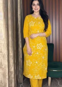 Elegant Yellow Kurta Set
