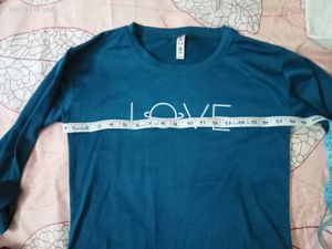 Teal LOVE Graphic Tee