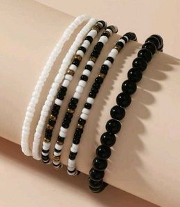 Trendy Beaded Bracelet Set