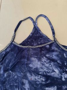 Strap Blue Top