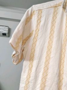 Selling Shirt - Off-white And Yellow Lines