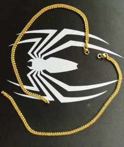 1 gm Gold Covered Anklet and drop Earrings