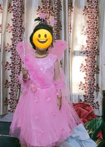 Fairy Frock Set For 5 To 6 Years Girl