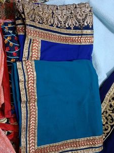 Jari Gotawork Georget Saree