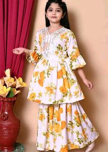 Kurti Plazo Sharara Set