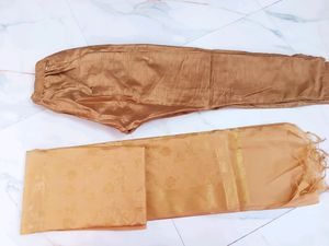 ❗Price Drop❗Gown With Pants N Banarsi Dupatta