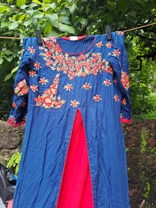 Cute Long Layered Gown