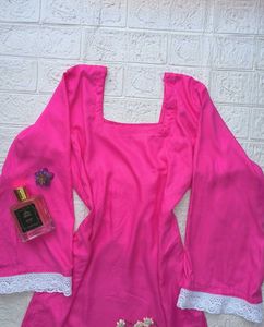 Corset Back Kurti 🩷