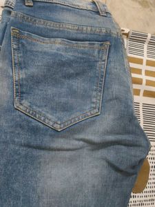 Light Wash Denim Jeans