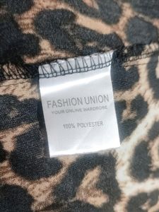 Tiger Print 🟤Dress For Girl Or Women 36 Bust
