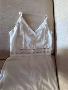White Flared Dress