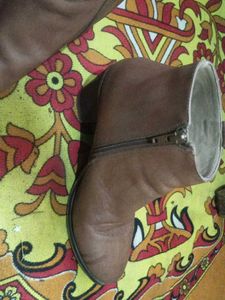 Leather Women Boots